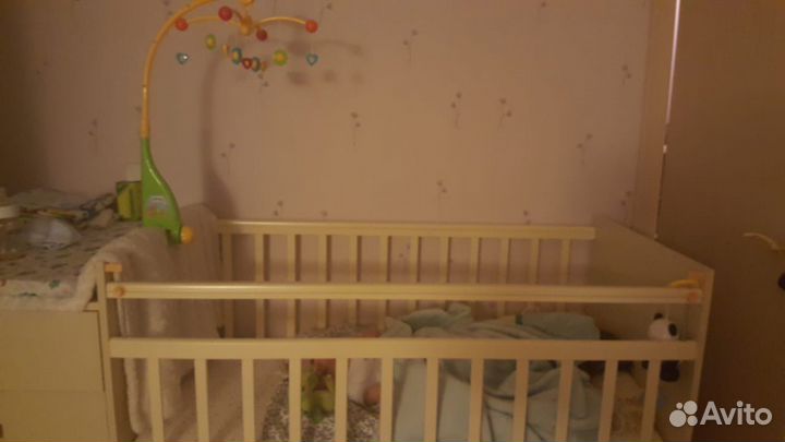 Детская кровать трансформер без маятника