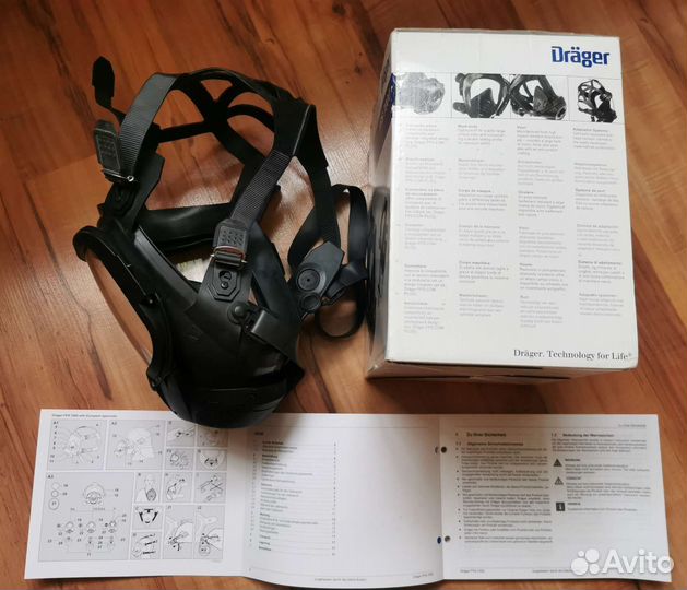 Панорамная маска drager FPS 7000