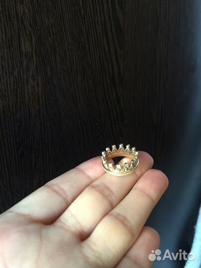 Бриллиантовое кольцо-корона