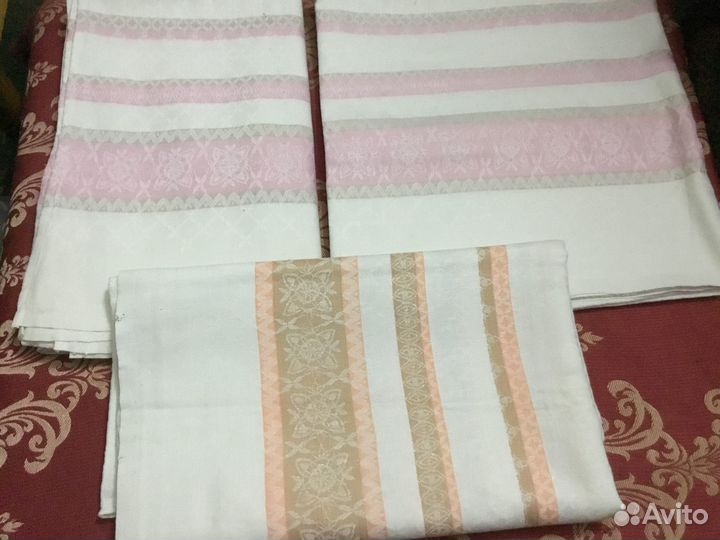 Постельное белье, скатерти СССР