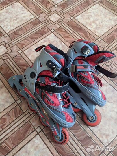 Роликовые коньки детские раздвижные