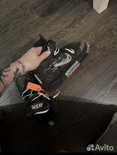 Кроссовки nike air force 1 off white