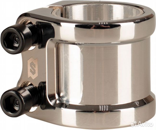 Зажим skip Double хром Sta816