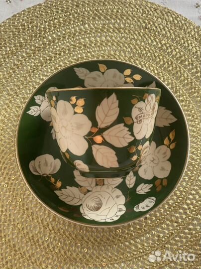 Чайная пара Дулево колокол