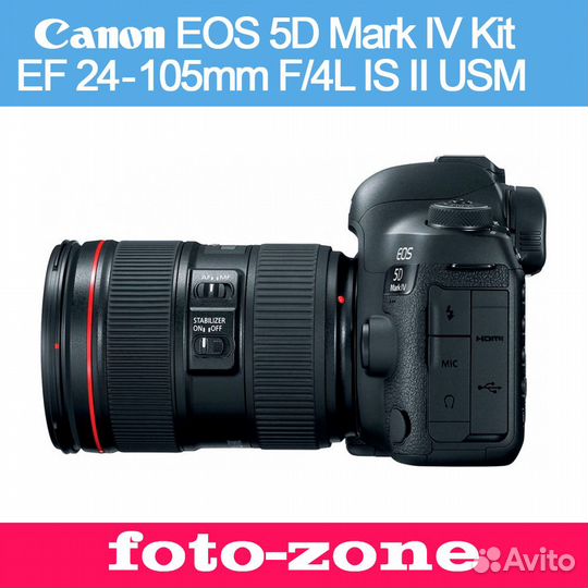 Canon EOS 5D Mark IV Kit EF 24-105mm f4L IS II USM