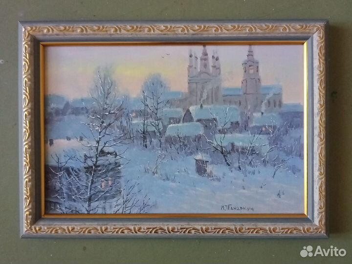 Картина маслом пейзаж 