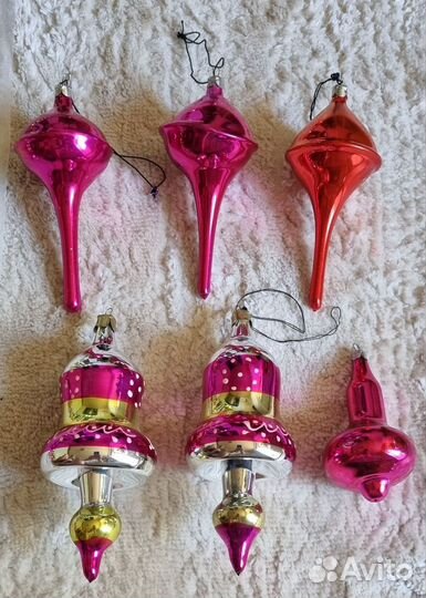 Елочные игрушки СССР