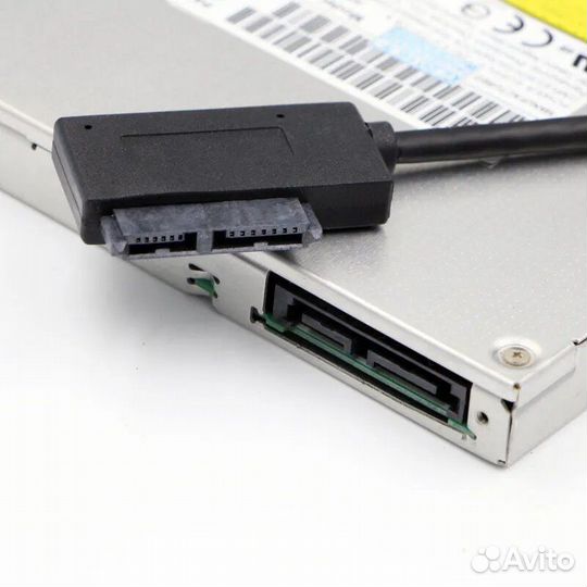 Переходник для DVD ноутбука USB 2,0 на Mini SATA
