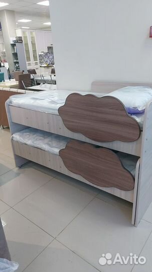 Двухъярусная кровать выкатная