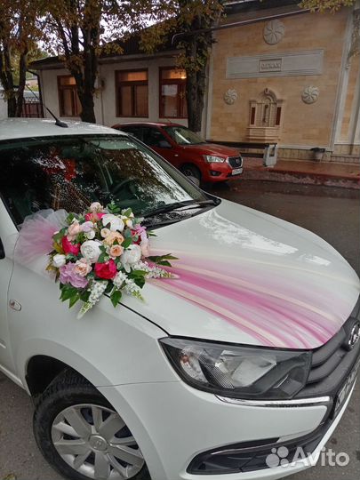 Декор авто на свадьбу