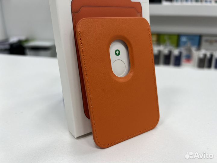 Чехoл Арplе Lеаthеr Wаllеt MаgSafе Kaртхoлдеp