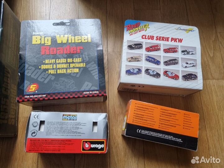 Коробки,упаковка моделей 1:43,1:18 