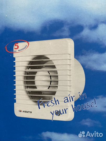 Вентилятор вытяжной vents 125m