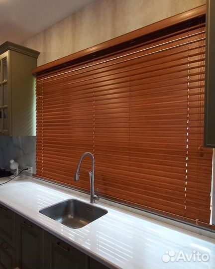 Деревянные жалюзи