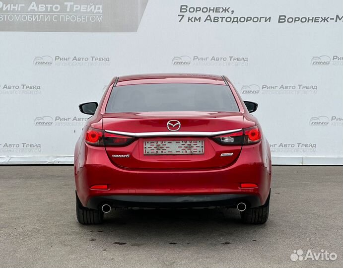 Mazda 6 2.0 AT, 2016, 130 500 км