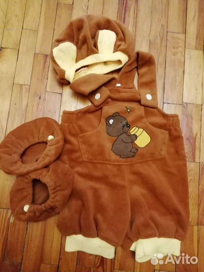 Новогодний костюм медвежонка