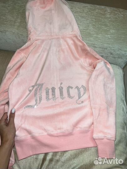 Велюровый спортивный костюм Juicy Couture