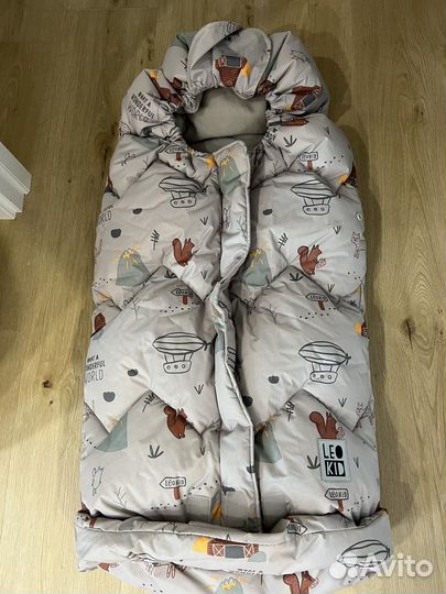 Конверт в коляску leokid