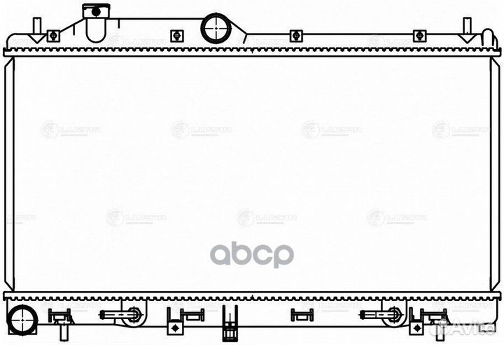 Радиатор охл. для а/м Subaru Outback (09) /Legacy