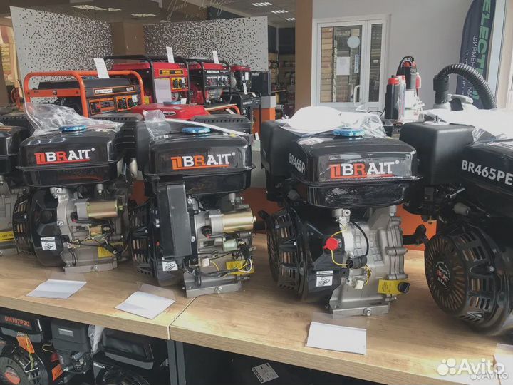 Бензиновые двигатели от 7л.с. Гарантия