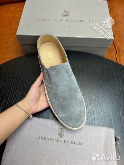 Эспадрильи мужские Brunello Cucinelli 40-45