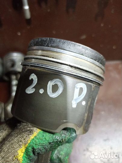 Поршень с шатуном Bmw 3 E46 M47 2004