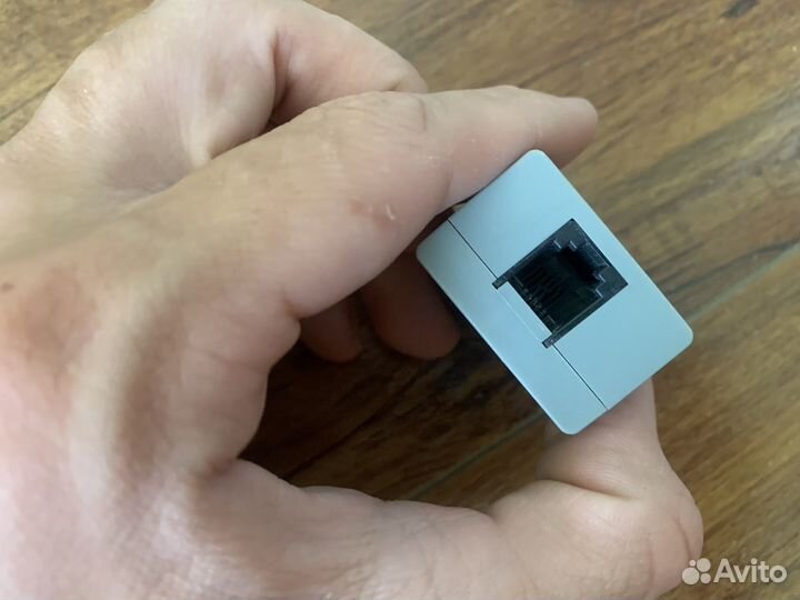 Разветлитель интернет кабеля переходник