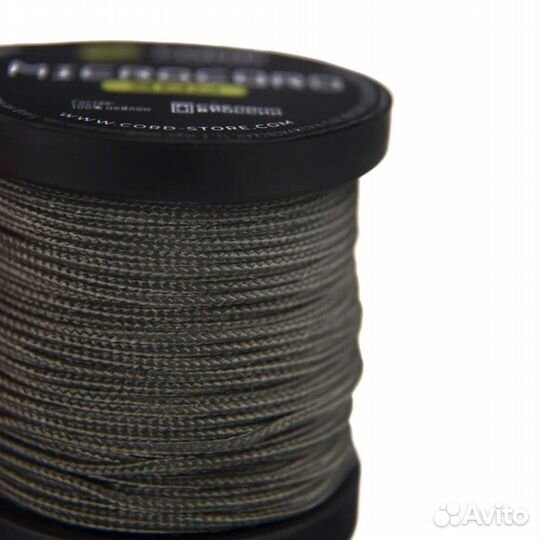 60515 Веревка микрокорд Cord катушка army green 10