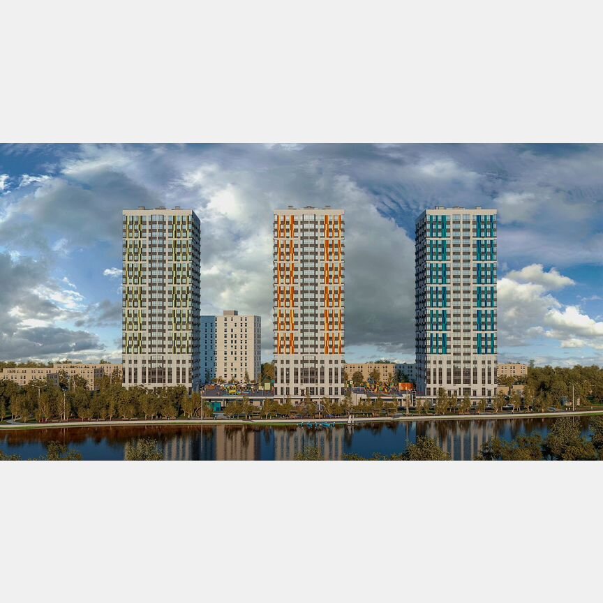 Квартира-студия, 30,6 м², 6/23 эт.