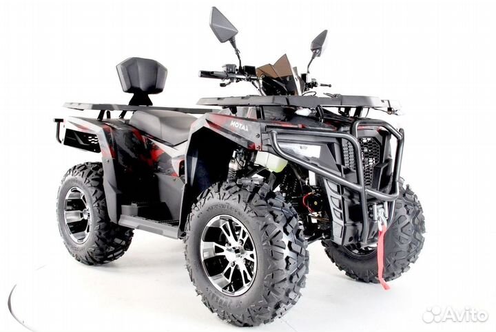 Квадроцикл 300 кубов Motax Grizlik красный