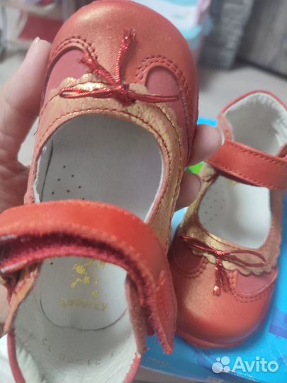 Туфли на девочку 22р