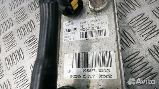 Радиатор масляный ford focus 3 (GBG13KD01)