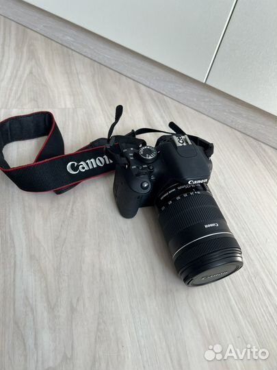 Зеркальный фотоаппарат canon 600d kit