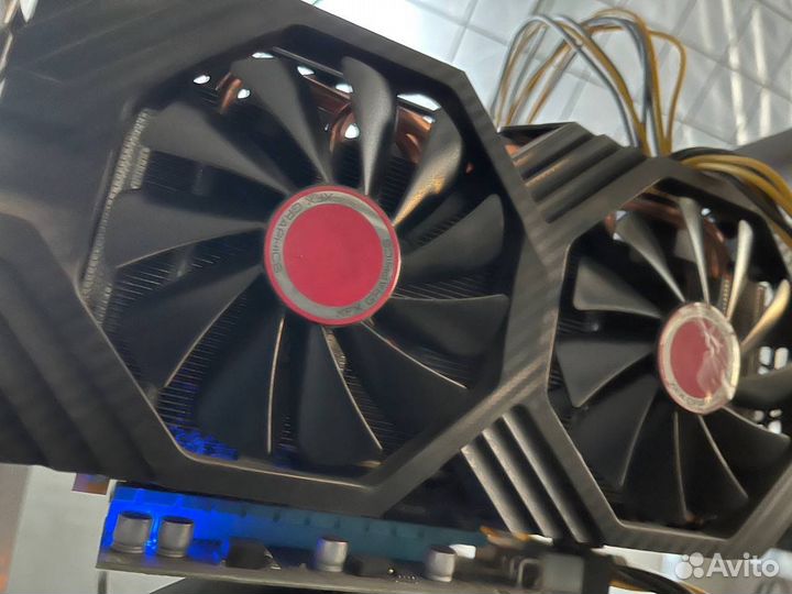 Майнинг ферма RX580 8Gb XFX