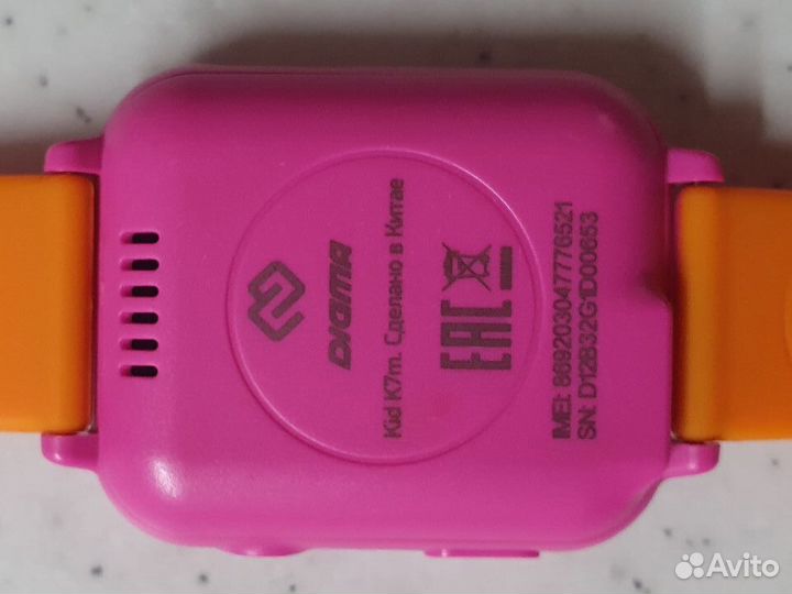 Детские умные часы digma Kid K7m