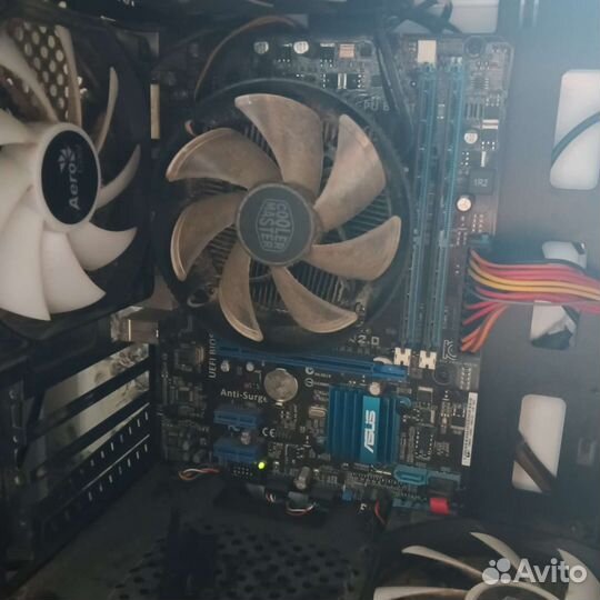 Материнская плата 1155 с процессором