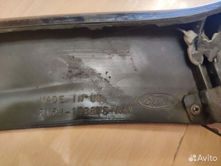 Накладка переднего бампера ford focus 2