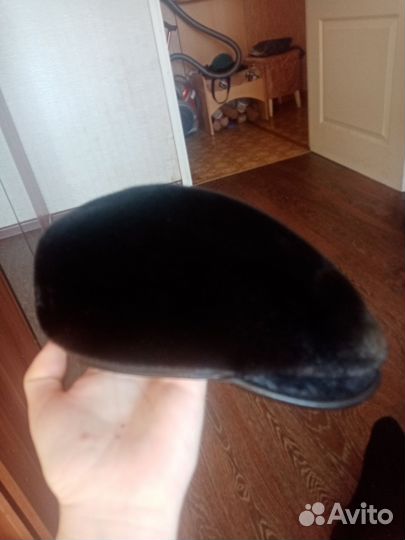 Меховая мужская кепка