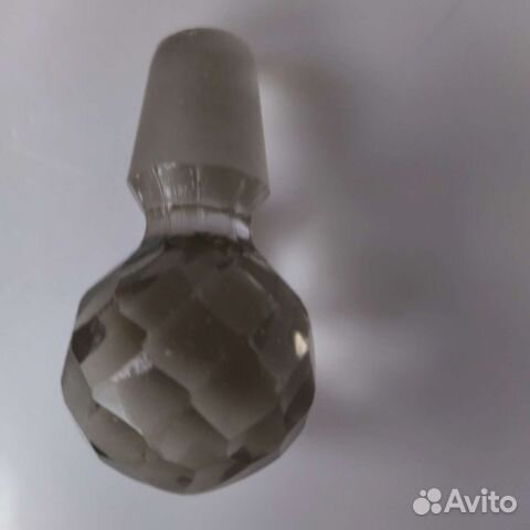 Хрустальная пробка 20-30 годы хх в