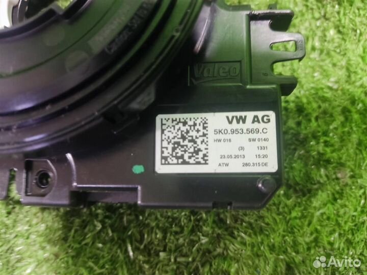 Кольцо SRS (шлейф подрулевой) volkswagen Caddy 3