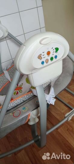 Детские качели шезлонг