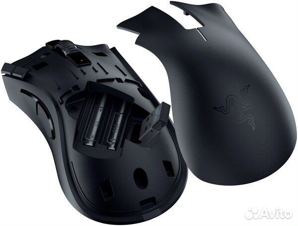 Мышь Razer DeathAdder V2 X HyperSpeed черный оптическая 14000dpi беспров. BT/Radio USB 6but (RZ01-04