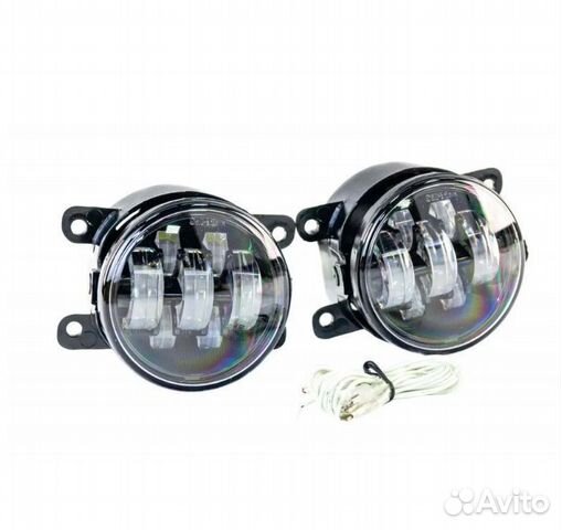 Туманки 60W LED 2190 vesta 4 линзы. дхо поворотник