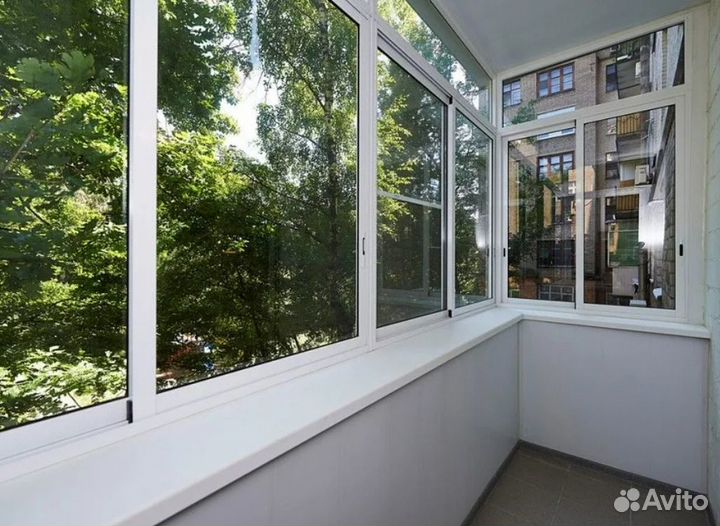 Остекление качественно с обшивкой