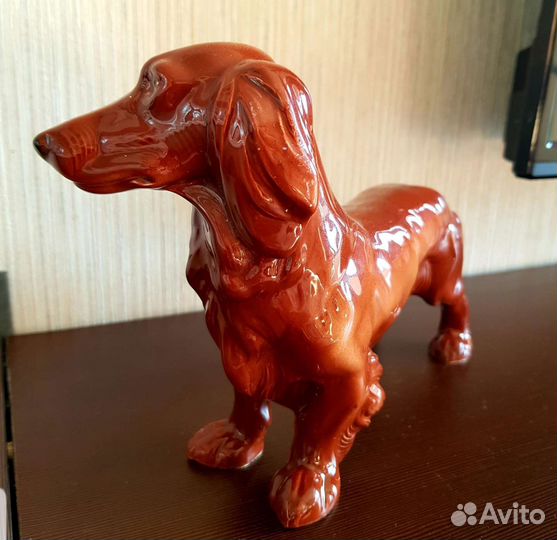 Статуэтка «Спаниель коричневый» Германия СССР
