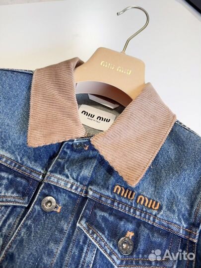 Куртка джинсовая Miu Miu.Премиум качество