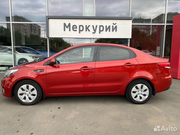 Kia Rio 1.6 МТ, 2017, 63 000 км