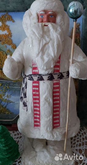 Ватный дед мороз СССР