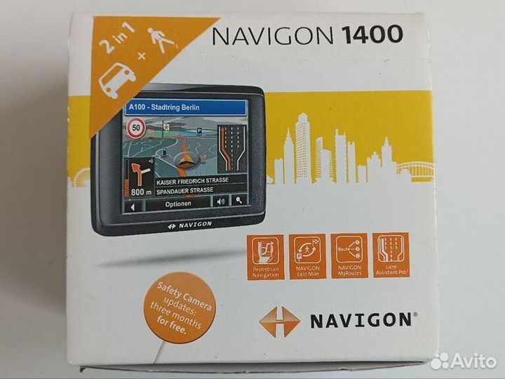 Новигатор Navigon 1400