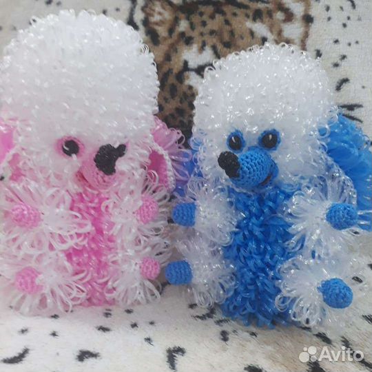 Мочалка пудель